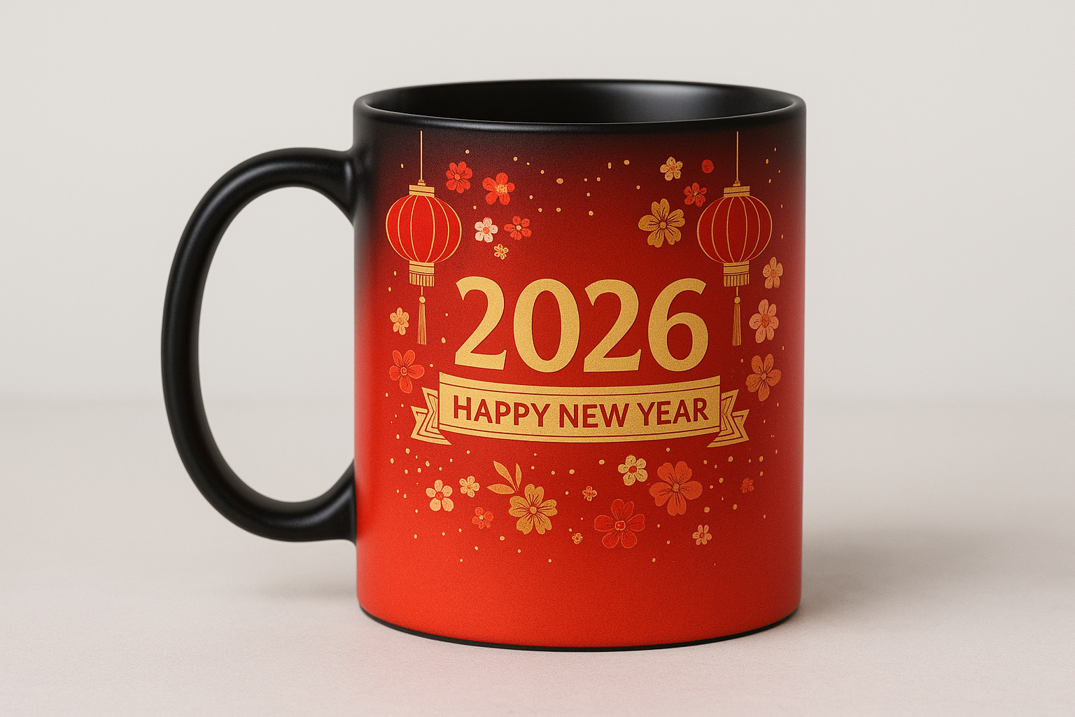 New Year Color Changing Mugs