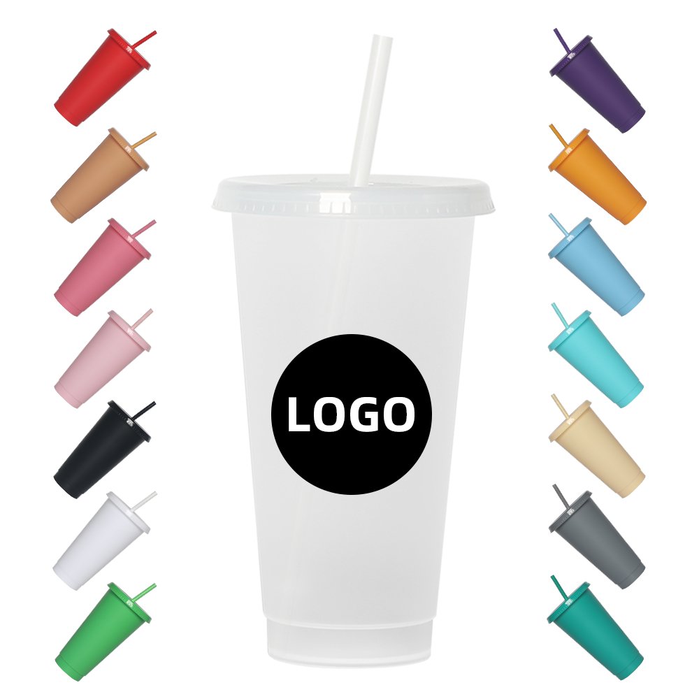 Wholesale color changing novelty cups display for party supply store.