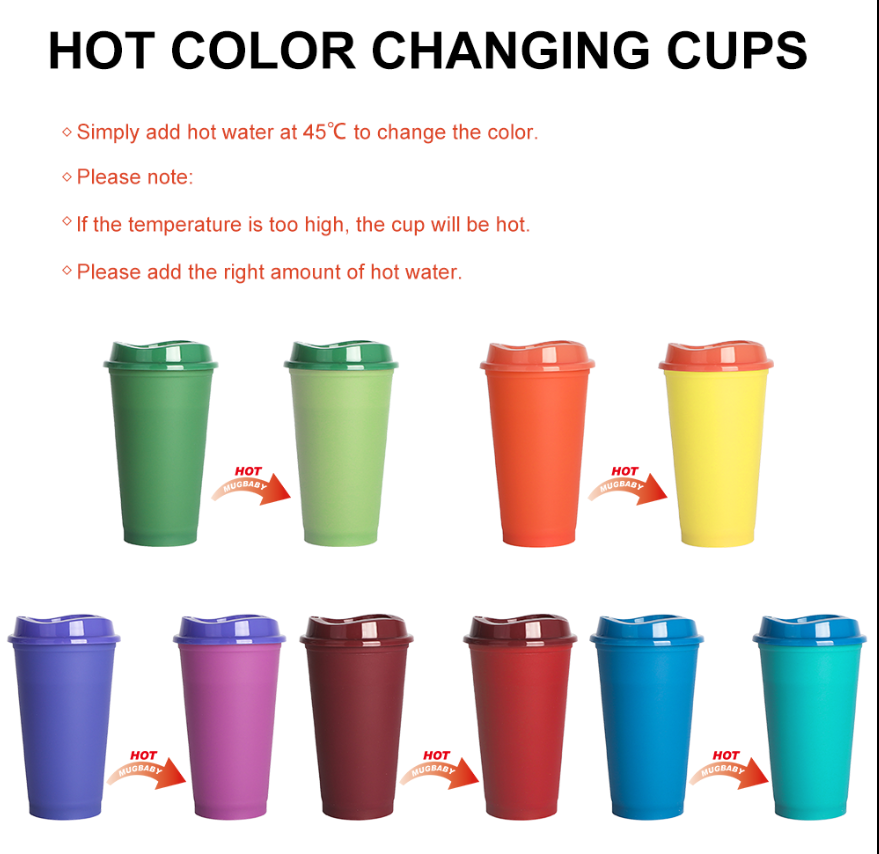Branded Heat Sensitive Cups for Schools: Bulk Custom Spirit Wear & Fundraising Ideas