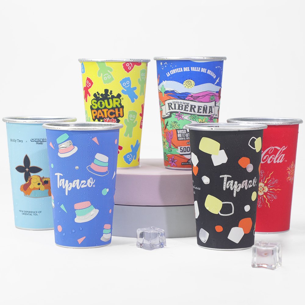 Bulk Color Changing Aluminum Cups