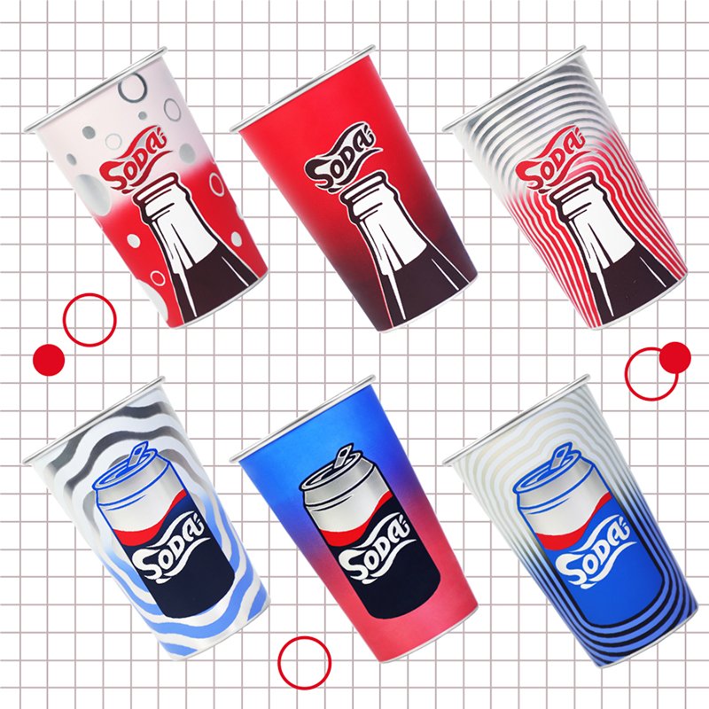Custom Stainless Steel & Aluminum Color Changing Cups