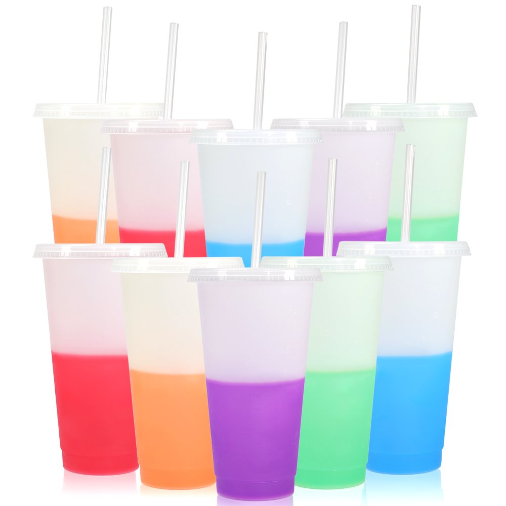 Glow in the Dark Cold Color Changing Cups